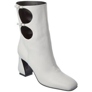 Sergio Rossi Leather Boot, White